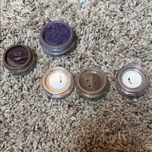 5 bare minerals eyeshadows